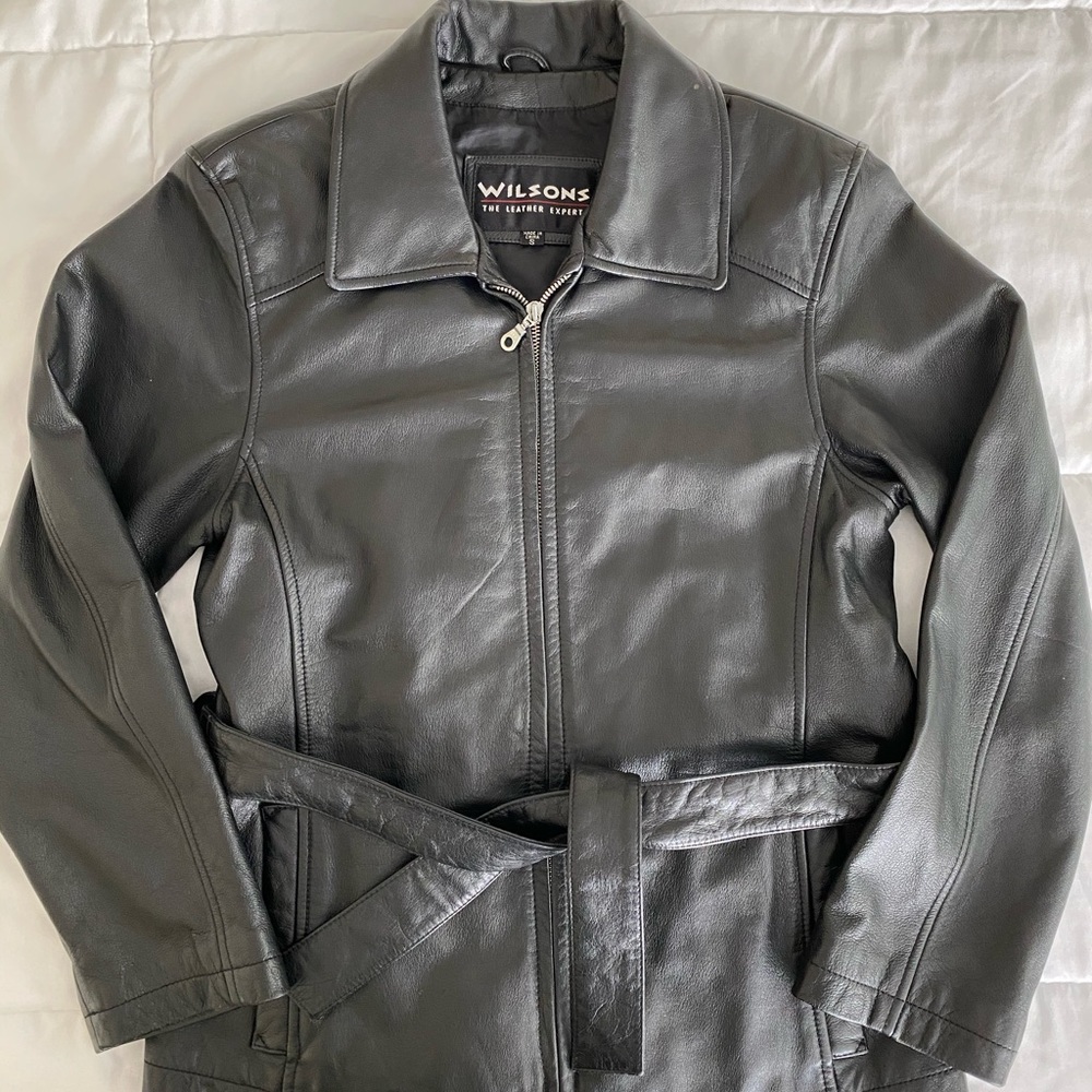 Leather jacket